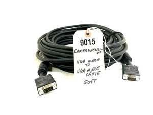 Comprehensive VGA Male to VGA 50' Male Cable -9015 (One) Comprehensive VGA Male to VGA 50' Male Cable -9015 (One)