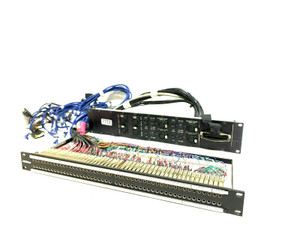 Bittre Patch Panel Breakouts With Cat 5 & DB9 (One) -7773 Bittre Patch Panel Breakouts With Cat 5 & DB9 (One) -7773