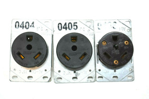 Pass & Seymour 30A 125V Outlet (One) -0404-0406 Pass & Seymour 30A 125V Outlet (One) -0404-0406