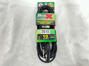 Pro X 10ft XC-PXF10 Audio Cable (One) -2615 Pro X 10ft XC-PXF10 Audio Cable (One) -2615