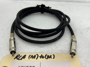 Unbranded 5FT RCA (M) To (M) Cable -03153 (One) Unbranded 5FT RCA (M) To (M) Cable -03153 (One)