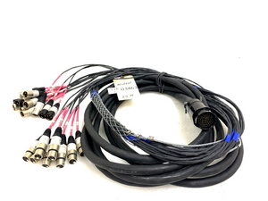 Belden/CBI 25FT PWIJF24-61Px XLR Male & Female 60 Pin Connector -03463 (One)