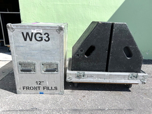 Unbranded 12" Empty Speaker Box W/Case on Wheels -04092 (Pair) Unbranded 12" Empty Speaker Box W/Case on Wheels -04092 (Pair)