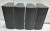EAW JF80 Compact Full Range Passive 2Way Speaker (LOT OF FOUR)