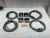 Clear-Com RS-502 Two Channel Intercom Belt Pack#7052 (LOT OF 4)