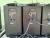 (4) Nexo Geo S805 Vertical Passive Line-Array speaker W/ Case