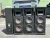 4) DYNACORD VL 262 2 -WAY PASSIVE FULL RANGE SPEAKER W/ CASE #6569R