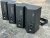 (4) ALCONS VR5 RBN202 90°x60° 2-Way Passive Full-Range Stage Monitor. #MS4953