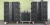 JBL VTX-V20 LINE ARRAY W/ TRANSPORTCART AND CROWN AMPS (LOTS OF 12) THS