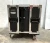 Crown Audio VRack Amplification Rack on Wheels with 4x3500HD (One)