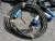 INDU 400A Power Distro PD 3PH CAM-CEE 30A-BLU5 X6, 30A-BLU3 X18 PT W/CABLE