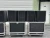 (4) Clair Brothers 12AM 12" Stage Monitor Wedges w/ Port Road Case #143