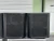 (6) Clair Brothers 12AM 12" Stage Monitor Wedges w/ Port Road Case #143