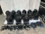 Clay Paky Sharpy Black Beam Moving Head Lights#681/98 (PAIR)