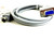 Unbranded DB9 77" Mini Pin Female DB9 8 Pin Cable -0955 (One)