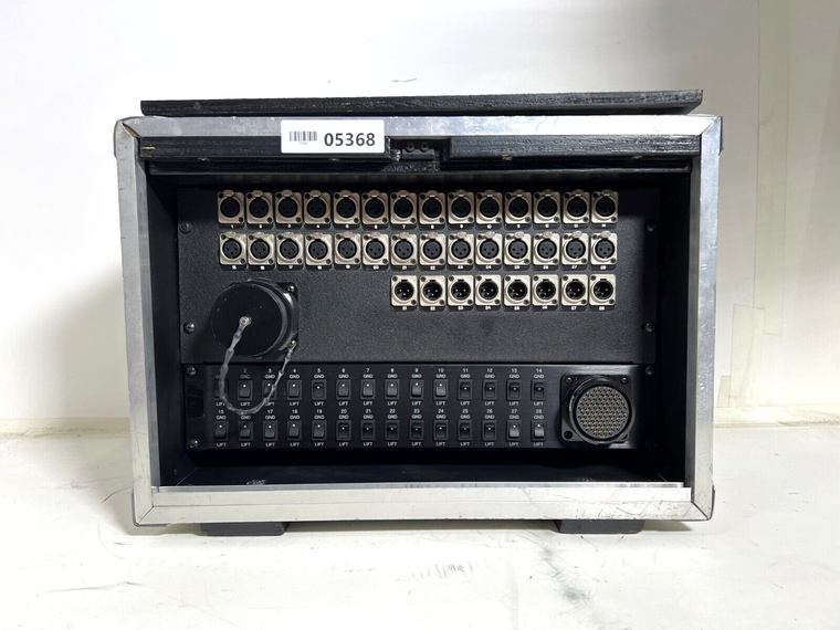 28Pr Split Panel W M85 W/Grwn Lift Switcher XLR M & F Multipin -05368 (One)