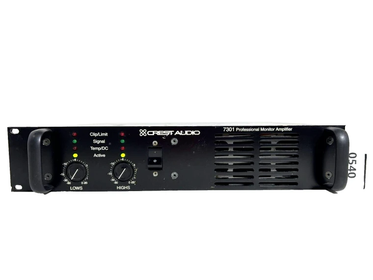 Crest Audio 7301 Professional Monitor Amp -05401 (One)