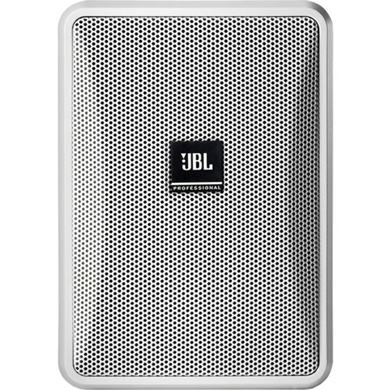 2 JBL Control 23-1L-WH Ultra-Compact 8-Ohm Indoor/Outdoor Speaker (One)