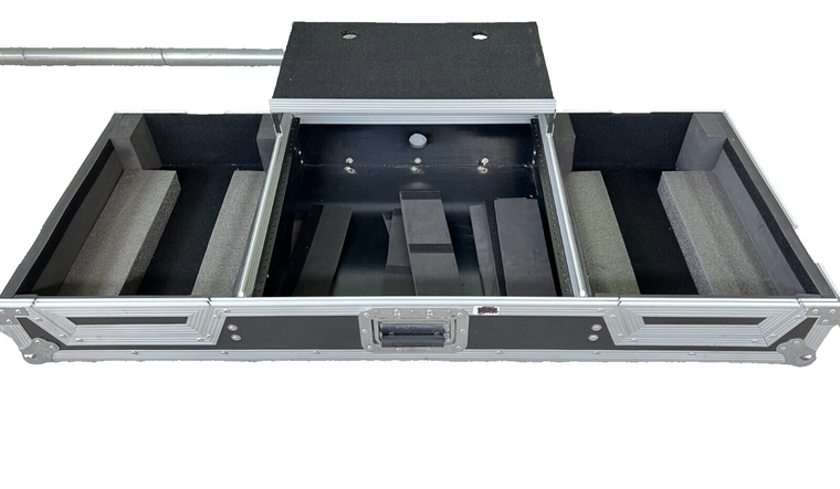ProX XS-CDM19WLT DJ Coffin Case W/Wheels And Laptop Shelf -17545 (One)