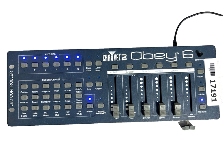 Chauvet DJ Obey 6 Compact Controller -17191 (One)