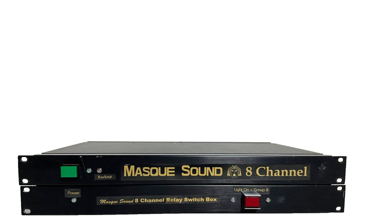 Masque Sound 8Ch Relay Switch Box Rev A #4913 (One)THS