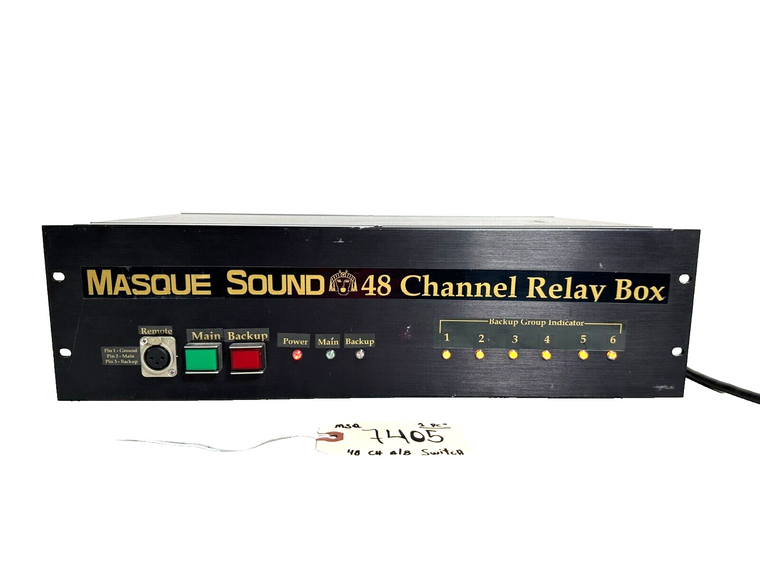 Masque Sound 48Ch Relay Box -7405 (One)