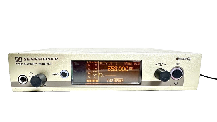 Sennheiser EM300 G3 Diversity Receiver Range A Freq 516-558MHz -31 (One)