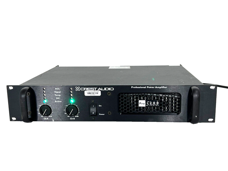 Crest Audio Pro 5200 1700W Power Amp -237100 (One)
