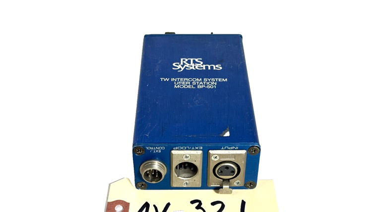 RTS BP 501 2 CH TW Intercom Portable Belt Pack User Station -321 (One)