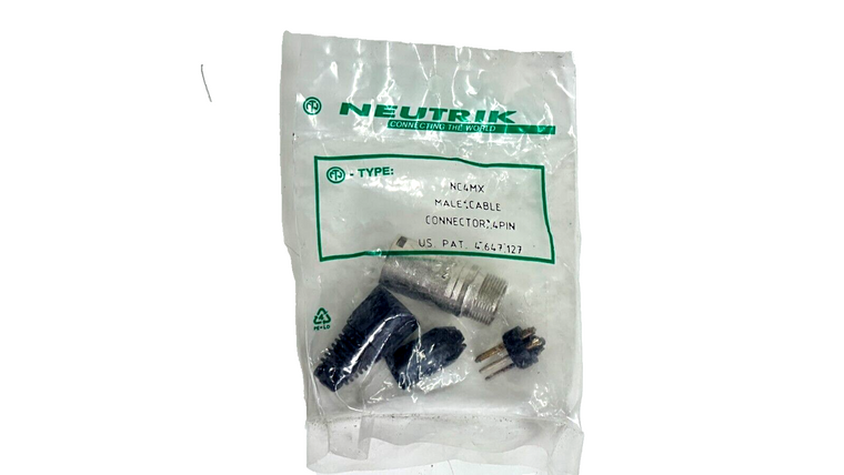 Neutrik NC4MX 4 Pin Male Cable Connector -1047 (LOT OF 7)THS