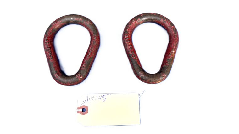 Unbranded Red Small Oval Rigging Hardware #2145 (LOT OF 2)