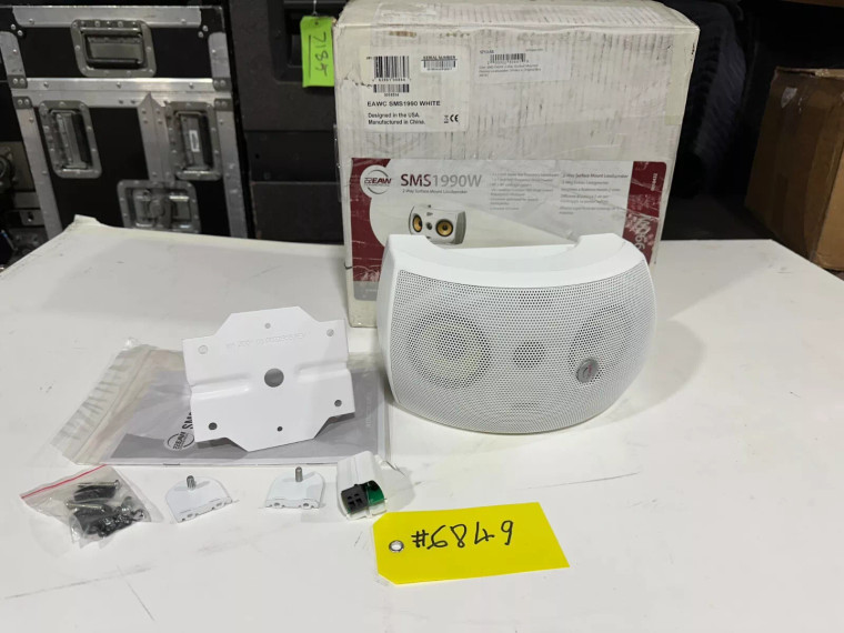 EAW SMS1990W 2-Way Surface Mounted Passive Loudspeaker -6849 (ONE)