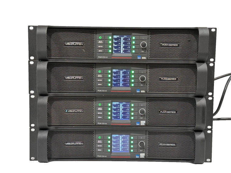 Lab Gruppen PLM20k44 Power Amplifier (Lot of 3)