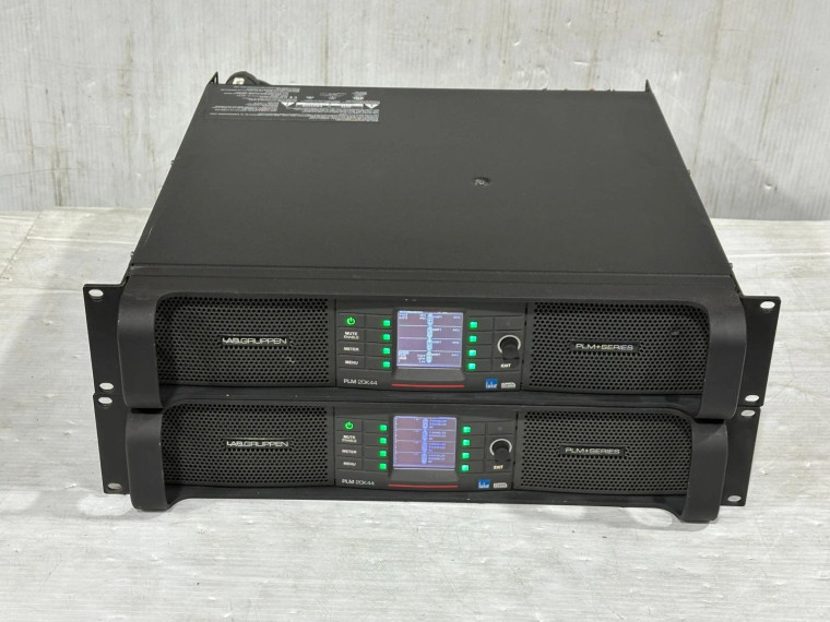 Lab Gruppen PLM20k44 Power Amplifier (Lot of 2)