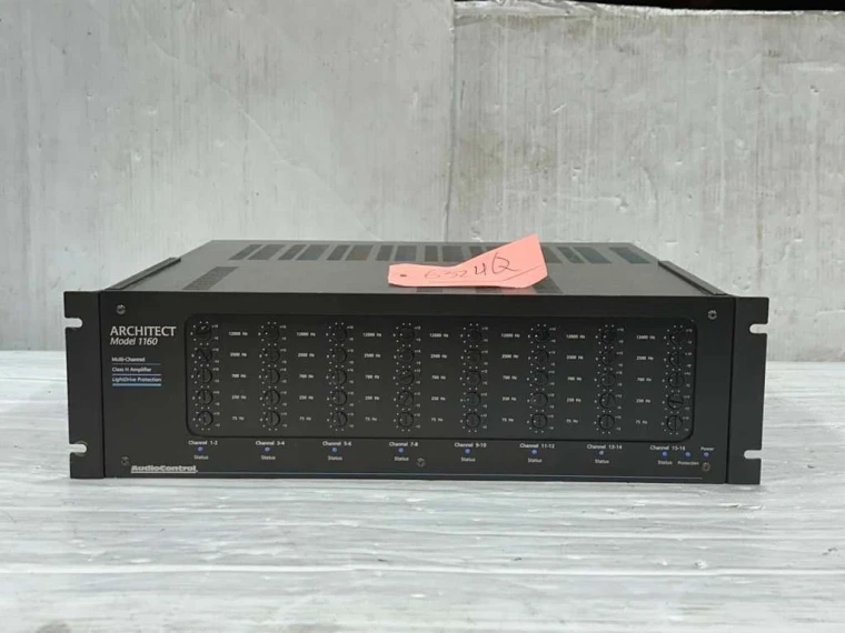 ARCHITECT MODEL 1160 MULTI-CHANNEL CLASS H AMPLIFIER #6324Q (ONE)