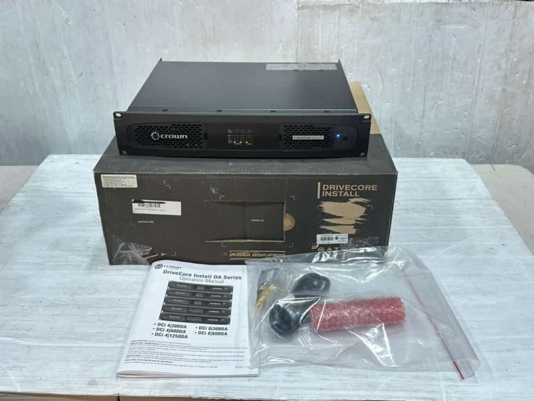 Crown DCI 4| 600DA 4 Ch Power Amplifier #6293 (One)