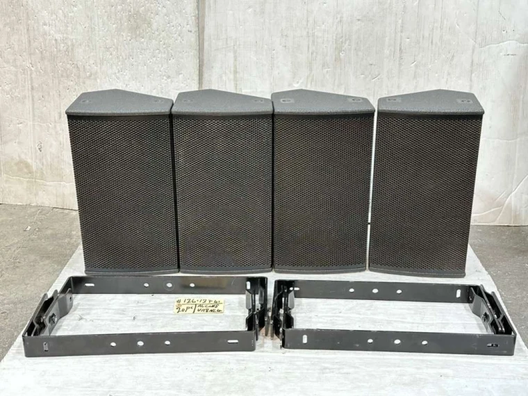 (4) Alcons vr8 NL4M 2-way compact multi-purpose loudspeaker #126 (T.H.S)