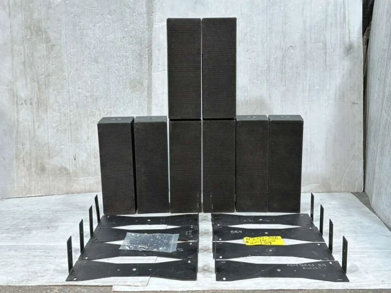 (8) Alcons Audio SR9 NL4M Passive 2-way Ultra-Compact Loudspeaker #205 (T.H.S)