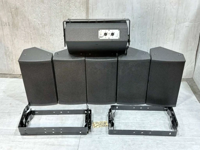 (6) Alcons vr8 NL4M 2-way compact multi-purpose loudspeaker #126 (T.H.S)