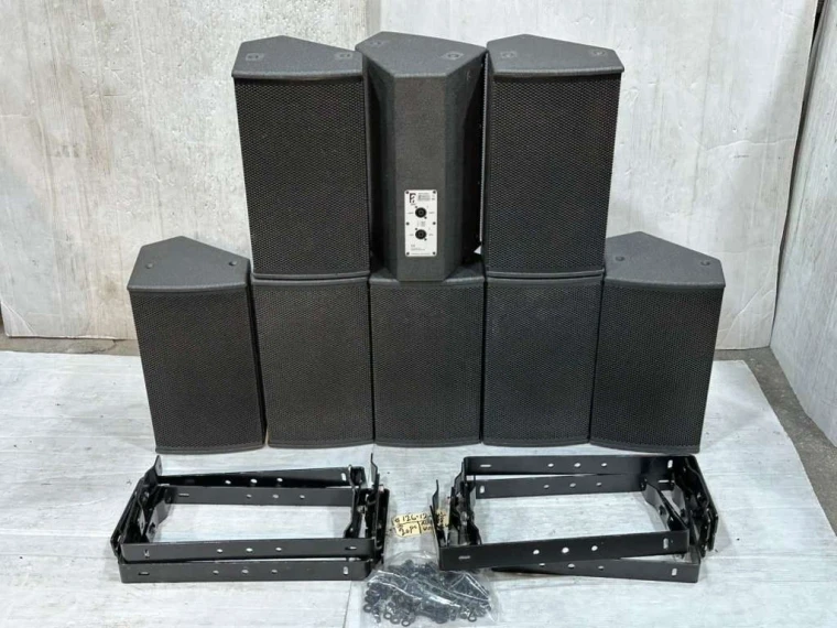 (8) Alcons vr8 NL4M 2-way compact multi-purpose loudspeaker #126 (T.H.S)