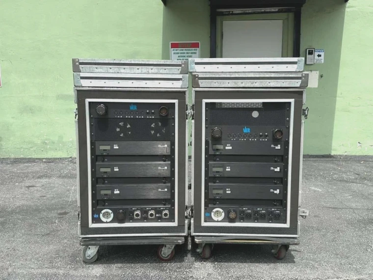 D&B Audiotechnik Amp Rack Package With (3) D12 , Distro, Cables #1008/1054