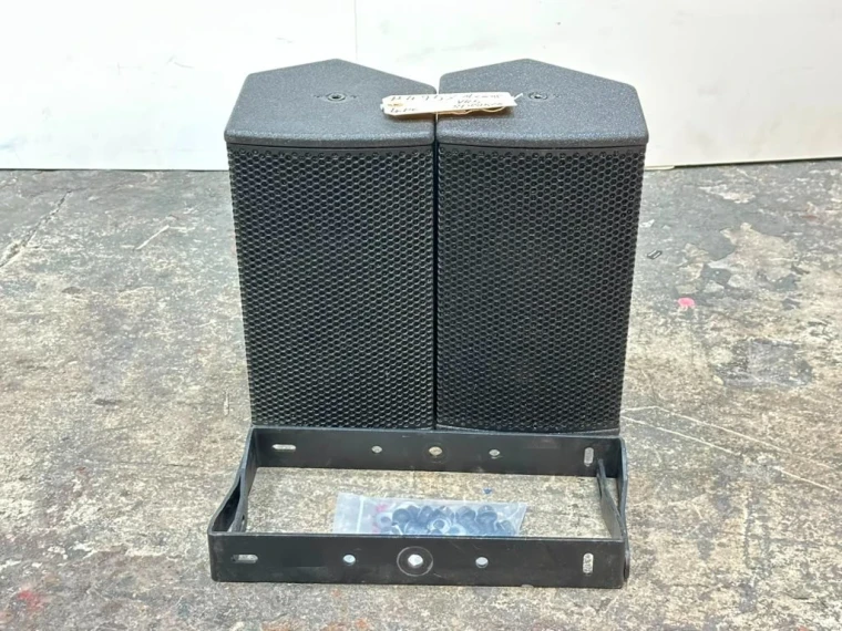 (2) ALCONS VR5 RBN202 90°x60° 2-Way Passive Full-Range Stage Monitor. #MS4953