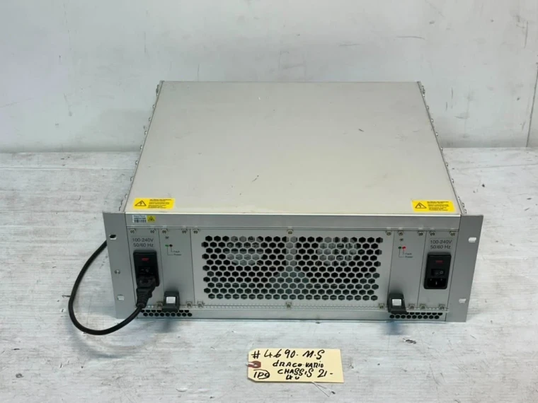 DRACO 21-BAY 4RU EMPTY CHASSIS ENCLOSURE W/ 1 POWER SUPPLY #MS4690 (ONE)