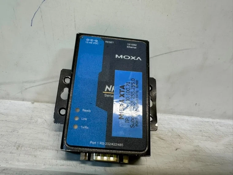 MOXA NPort RS-232/422/485 Serial Device Server Network Converter #MS137 (One)