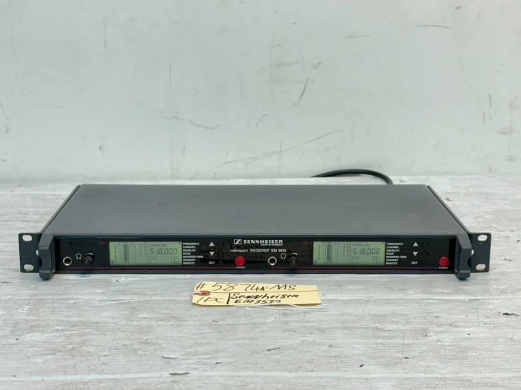 Sennheiser EM 3532-U Dual True Diversity UHF Receiver 506-530Mhz #MS5874 (ONE)