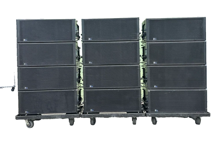 Meyer Sound LYON-W Line Array Loudspeakers W/Cart/ (Lot of 16)