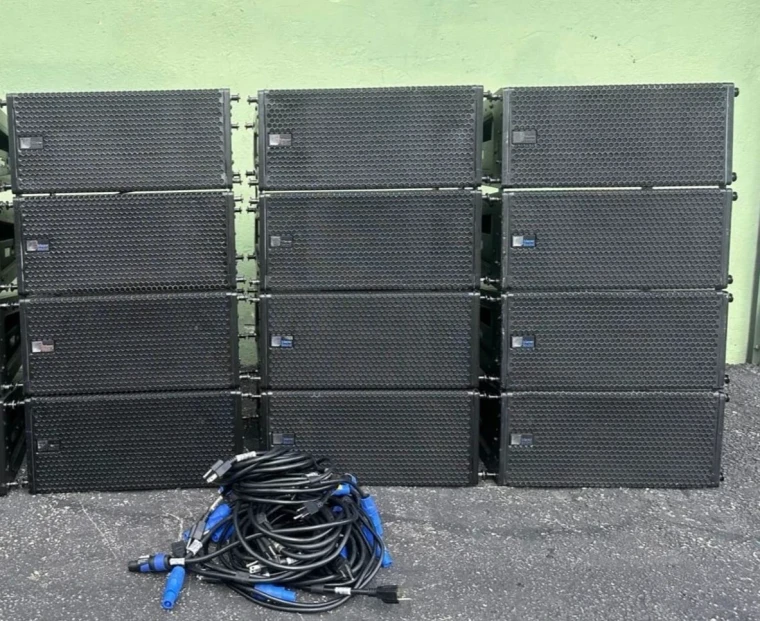 Meyer Sound Mina Powered Line Array Loudspeaker (Lot Of 12)
