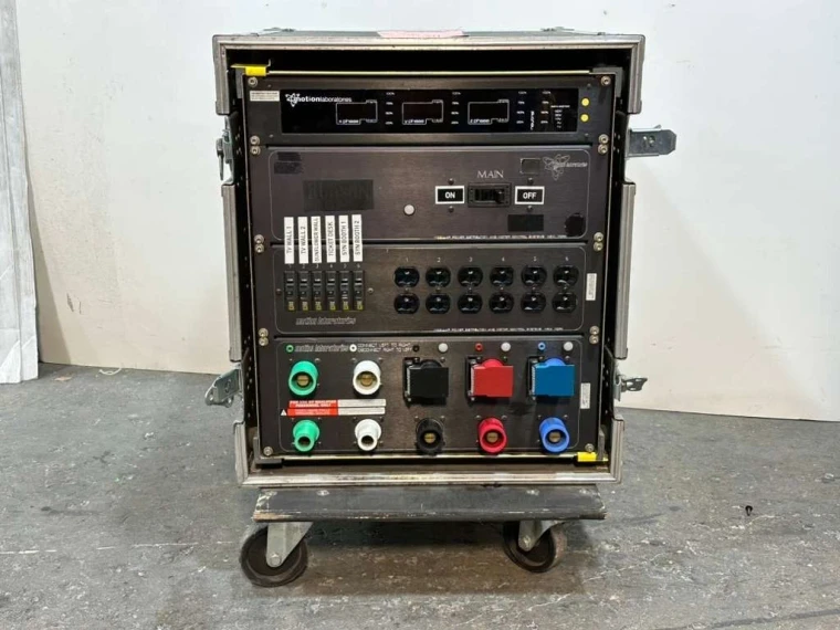Motion Labs 200A 3 Phase Power Distro Camlock In/Pass Thru L21-30 #3534 (One)