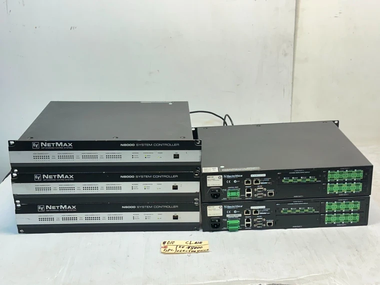 Electro-Voice NetMax N8000 Digital Audio Matrix System Controller #010 (ONE)