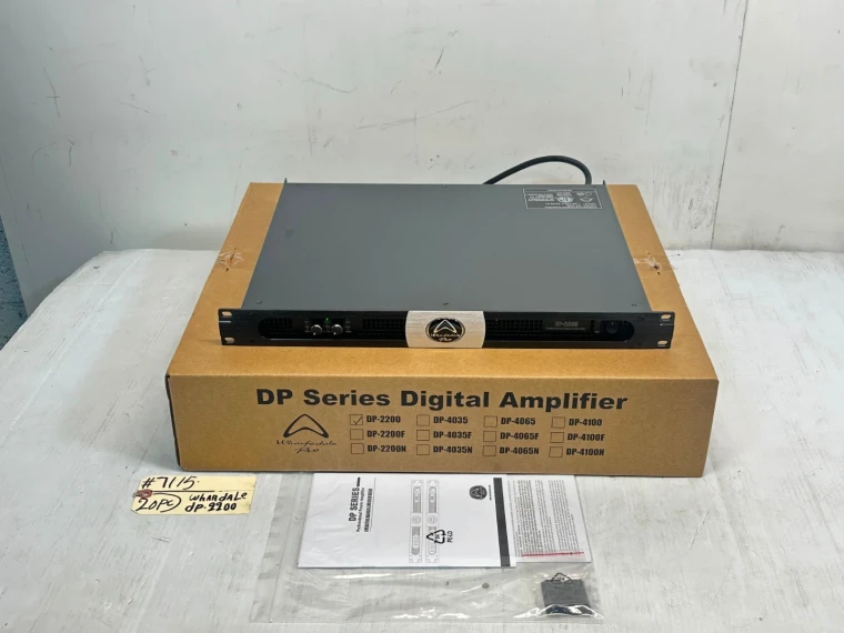 Wharfedale Pro DP-2200 Digital Power Amplifier #7115 (one)